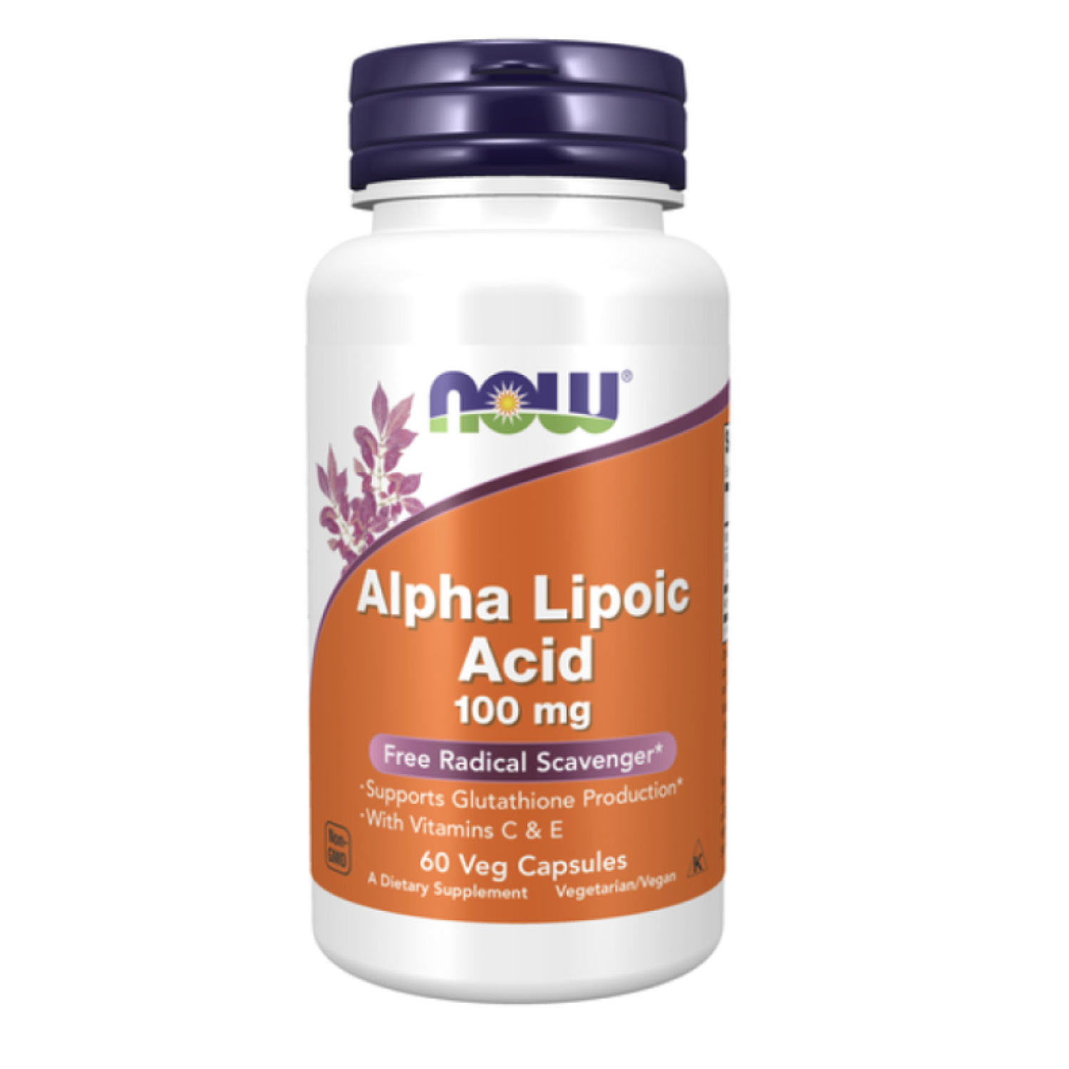 Alpha Lipoic Acid 100 mg 60 veg capsules NOW