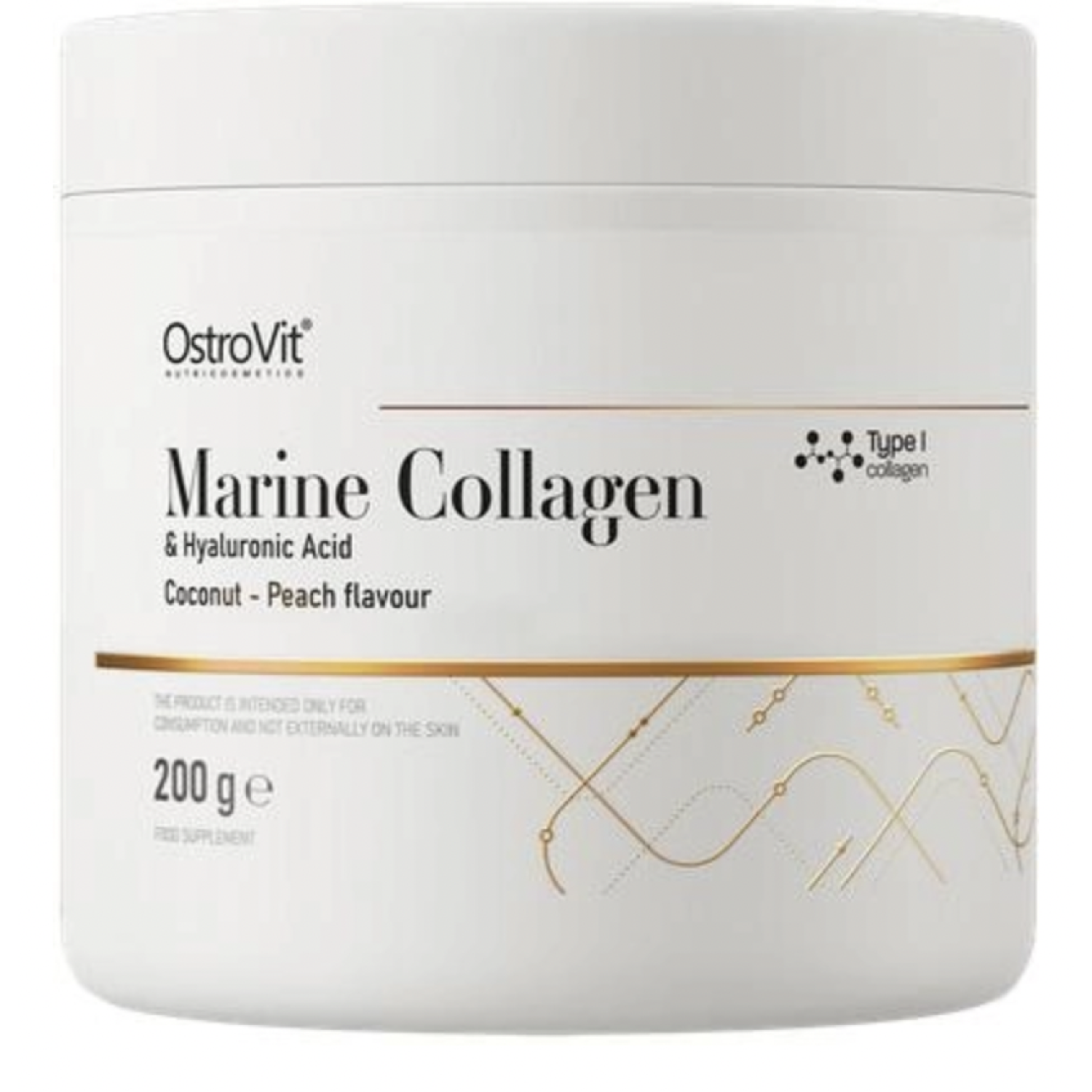 Marine Collagen whith Hyaluronic Acid 200 g OstroVit