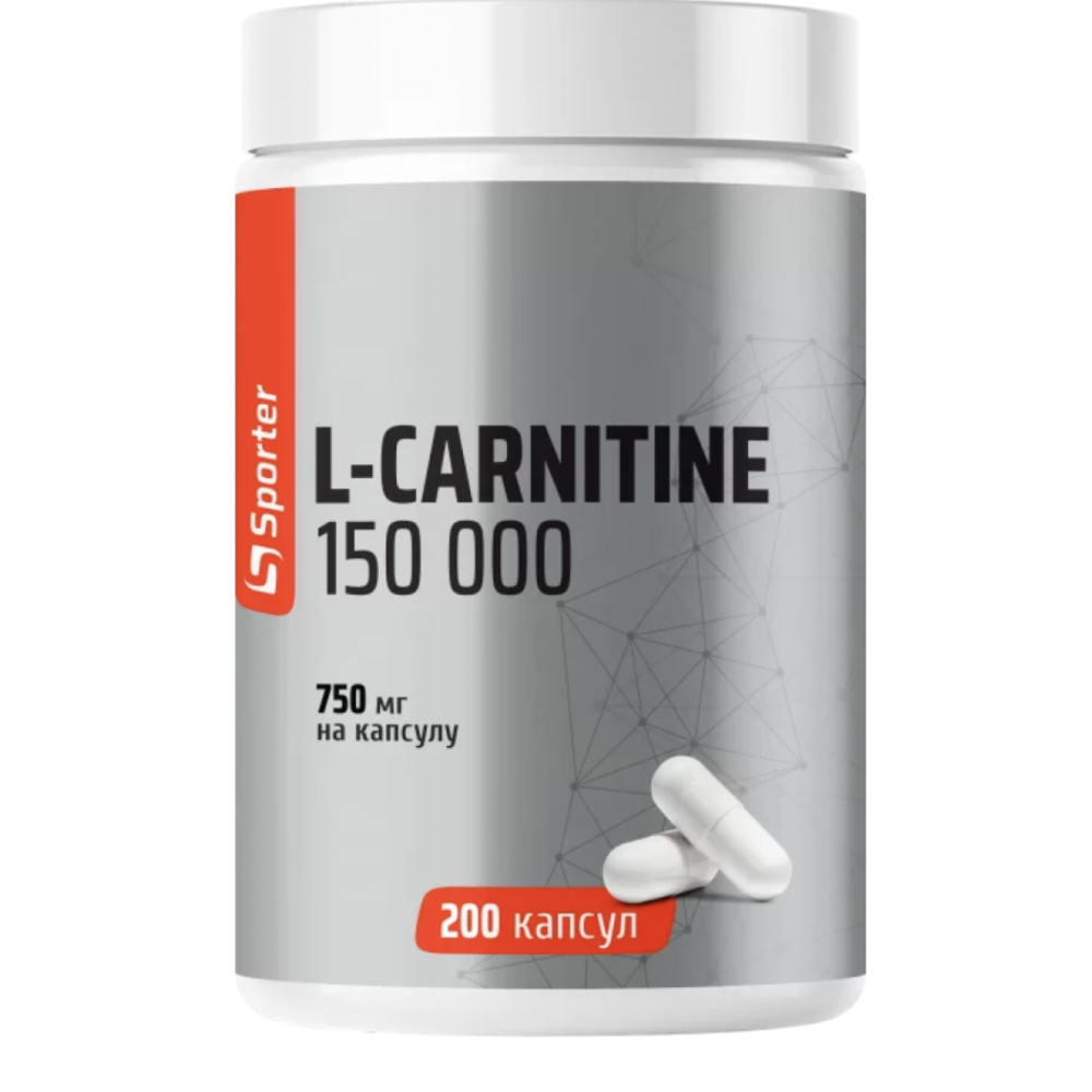 L-carnitine 150000mg 200 caps Sporter