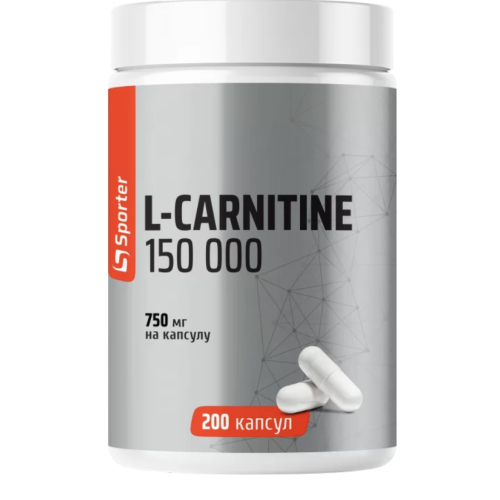 L-carnitine 150000mg 200 caps Sporter
