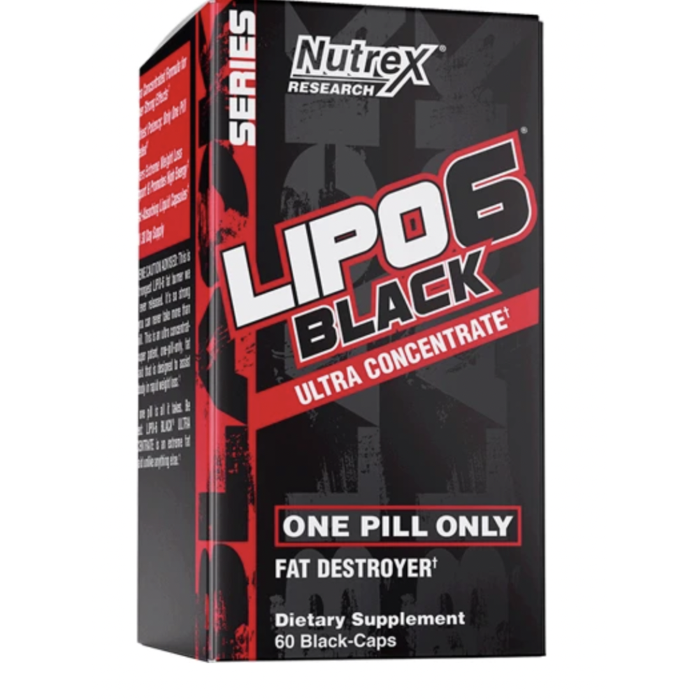 Жиросжигатель Nutrex Lipo-6 Black Ultra Concentrate 60 caps