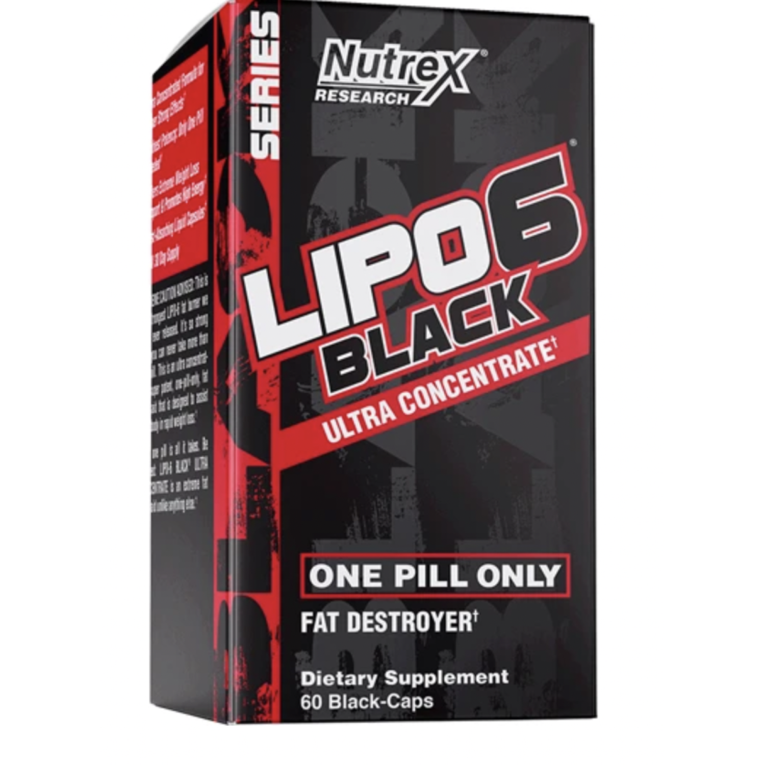 Жиросжигатель Nutrex Lipo-6 Black Ultra Concentrate 60 caps