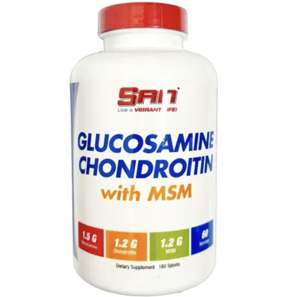 SAN Glucosamine Chondroitin with MSM 180 tabs