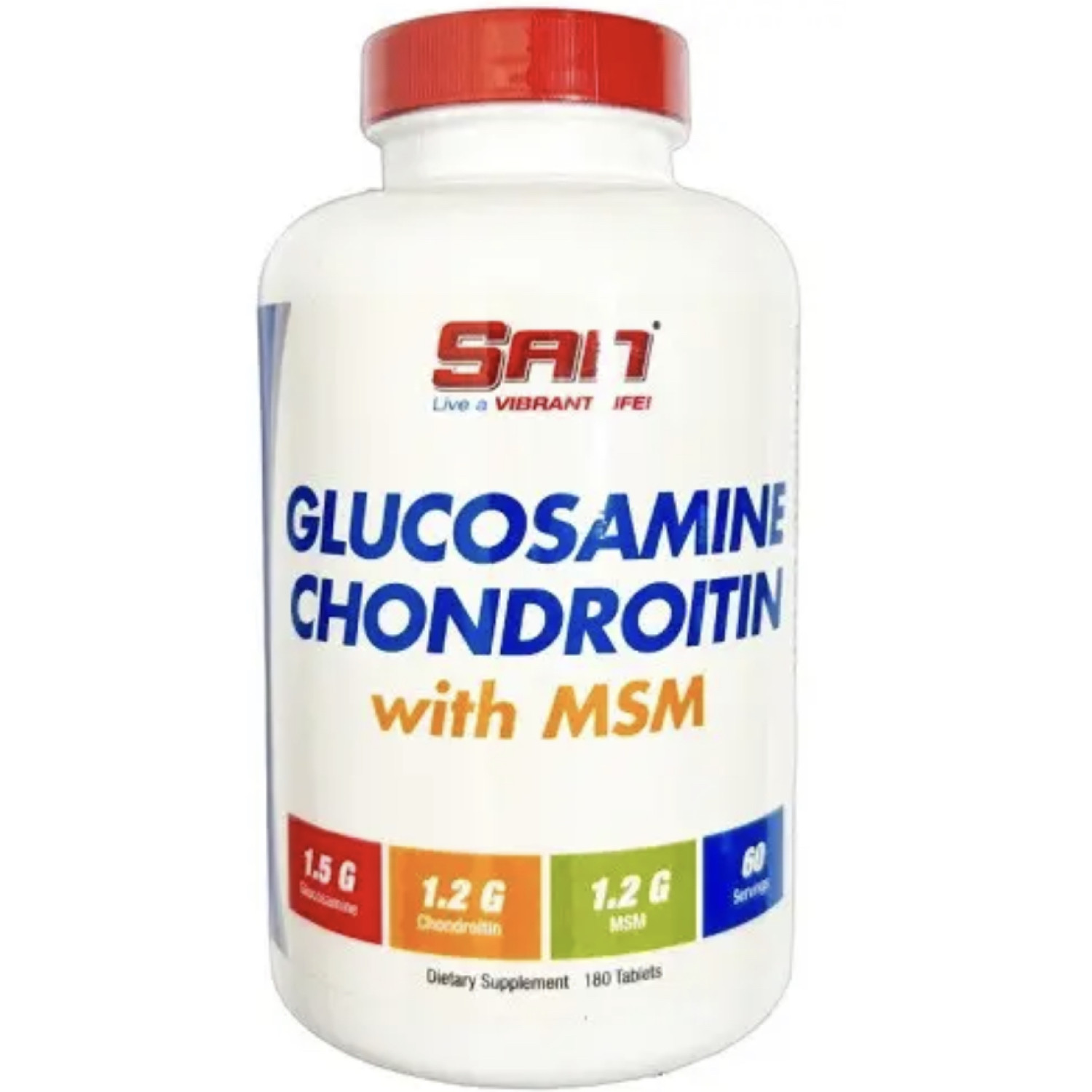SAN Glucosamine Chondroitin with MSM 180 tabs