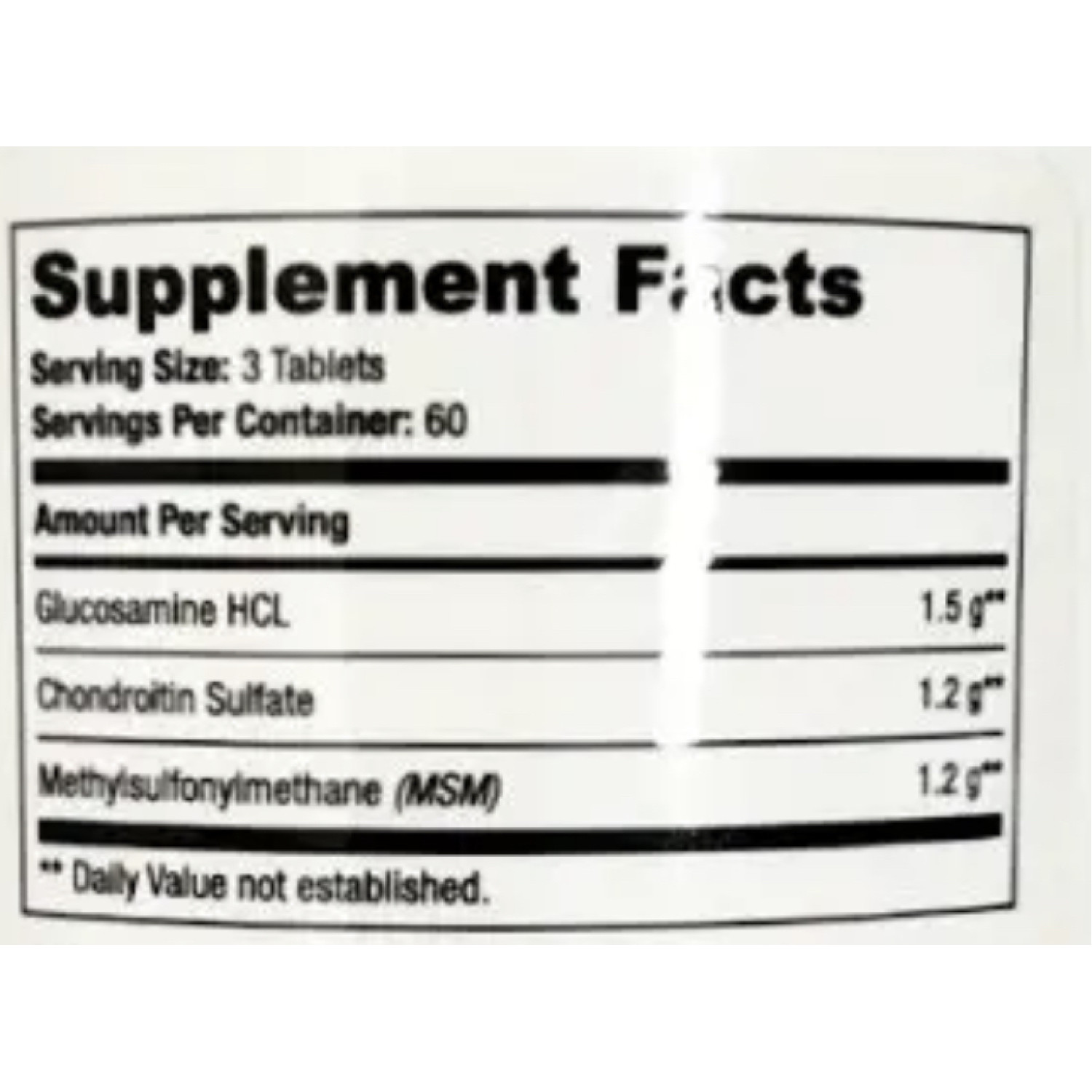 SAN Glucosamine Chondroitin with MSM 180 tabs