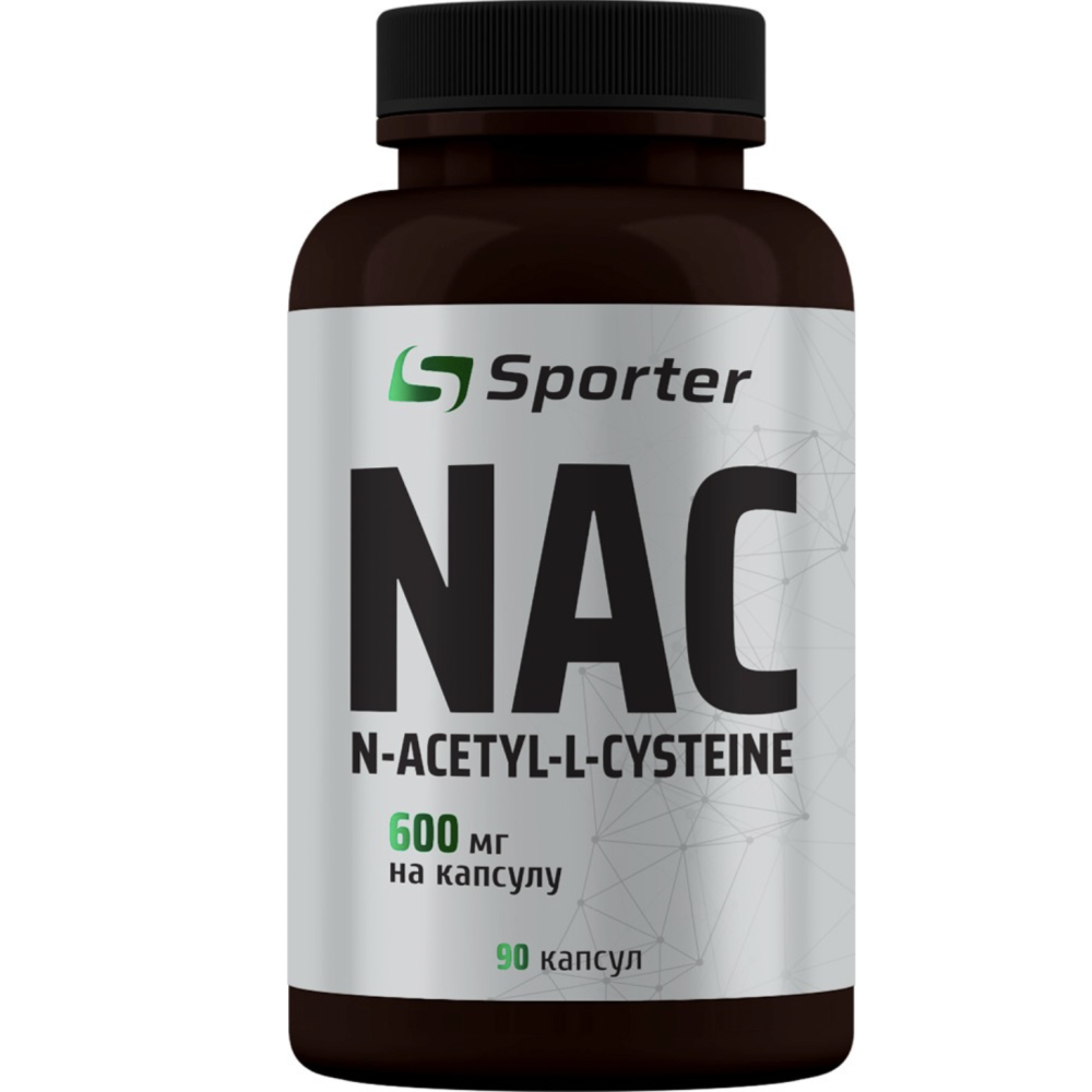 Sporter NAC 600 мг - 90 капс