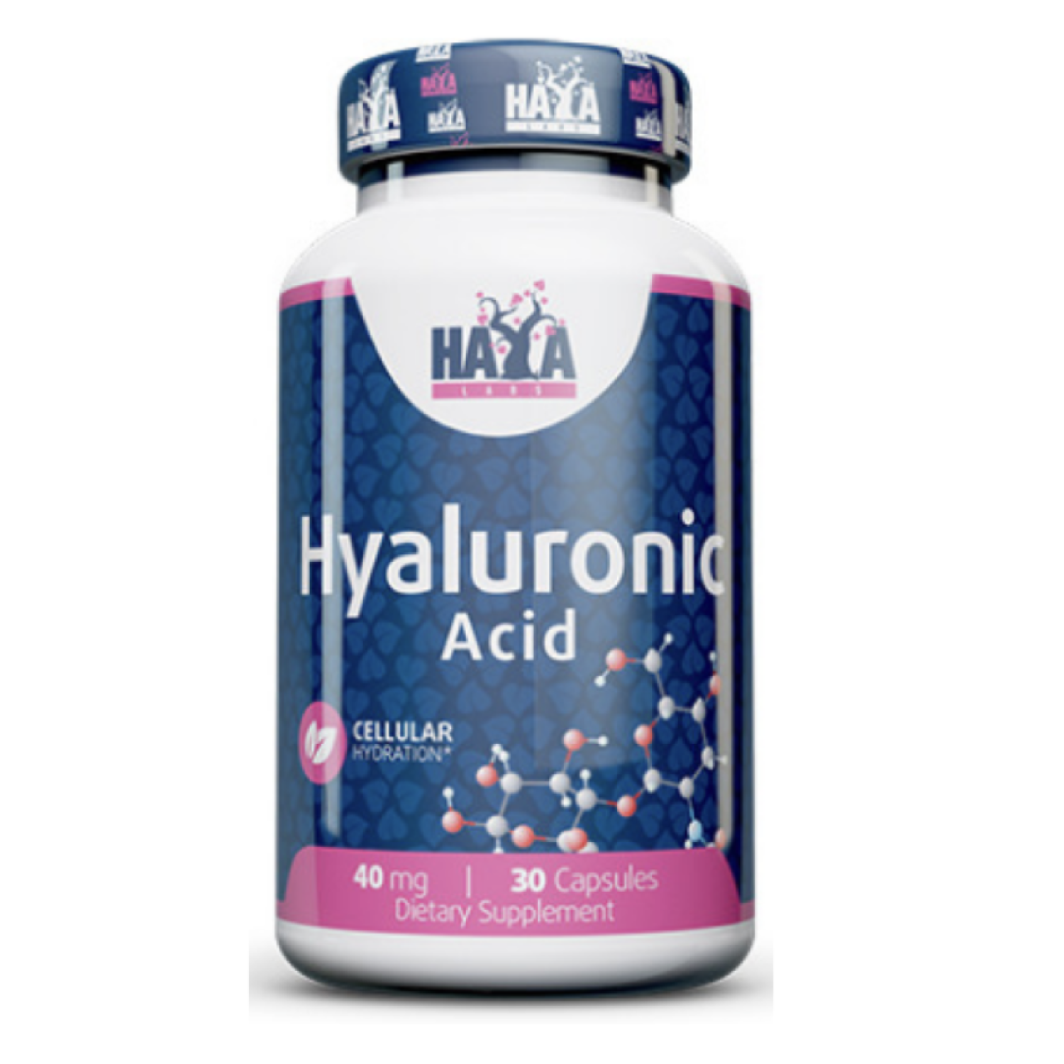 Hyaluronic Acid 40 mg 30 caps Haya Labs
