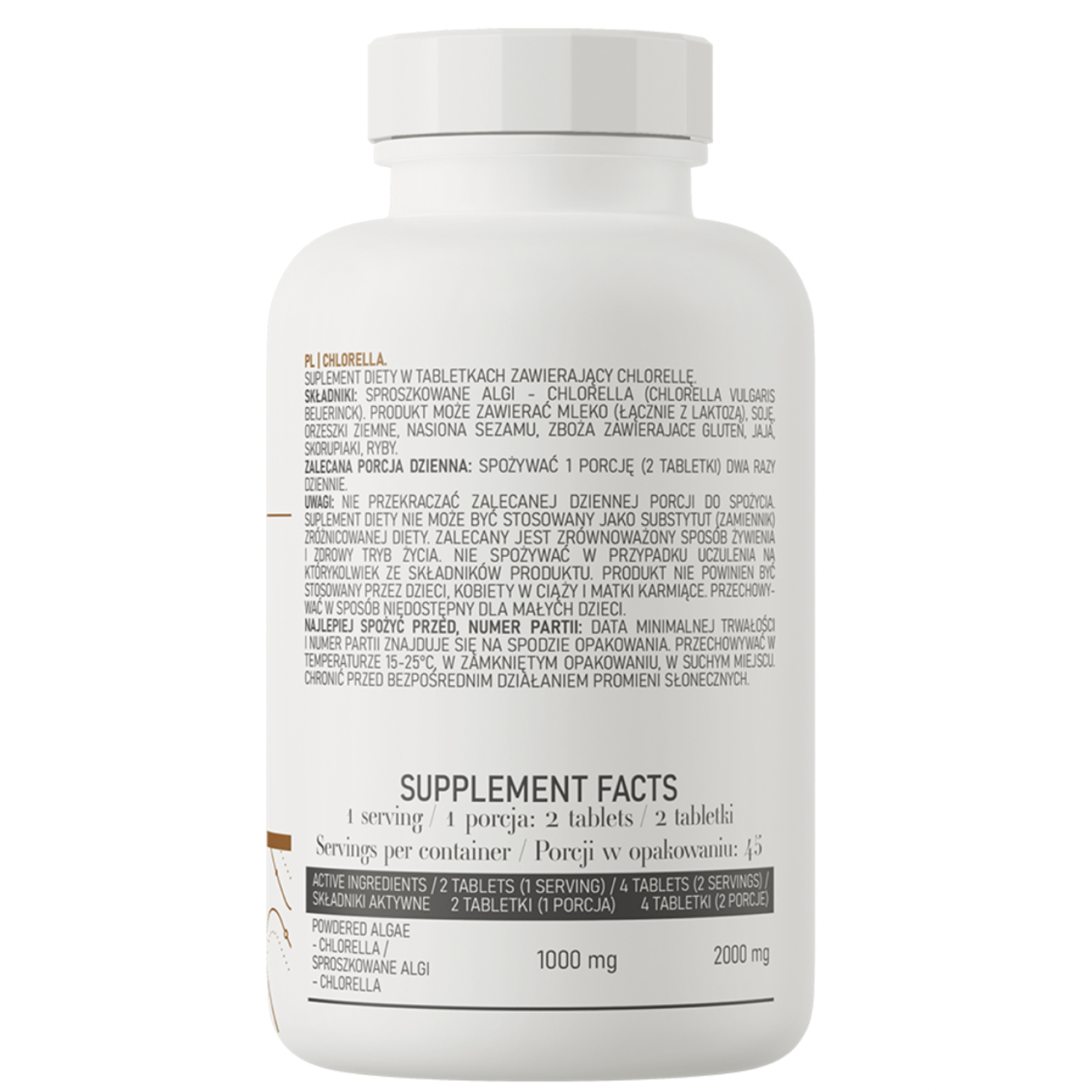 Chlorella 90 tabs OstroVit