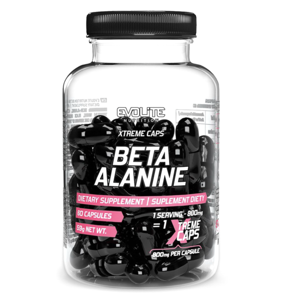 Evolite Nutrition Beta Alanine 800 mg Xtreme (60 caps)