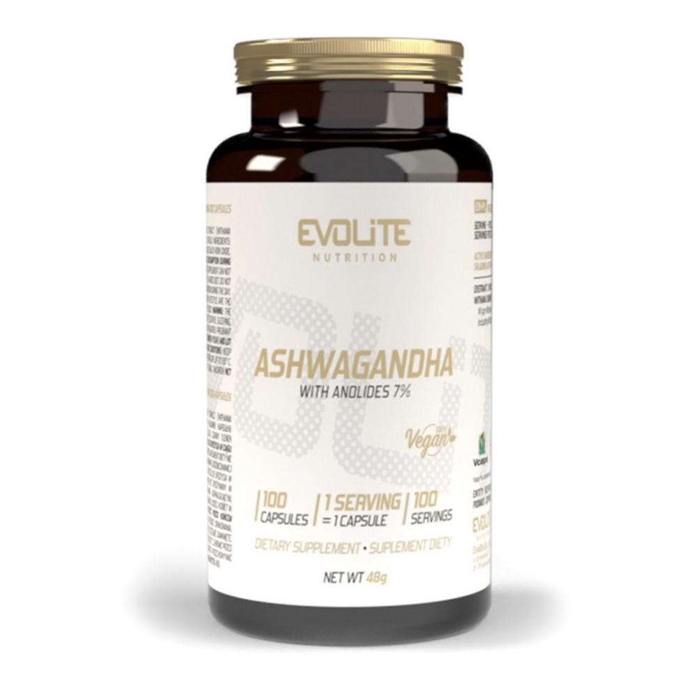 Evolite Nutrition Ashwagandha 375 Mg (100 Veg Caps)