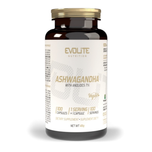Evolite Nutrition Ashwagandha 375 Mg (100 Veg Caps)