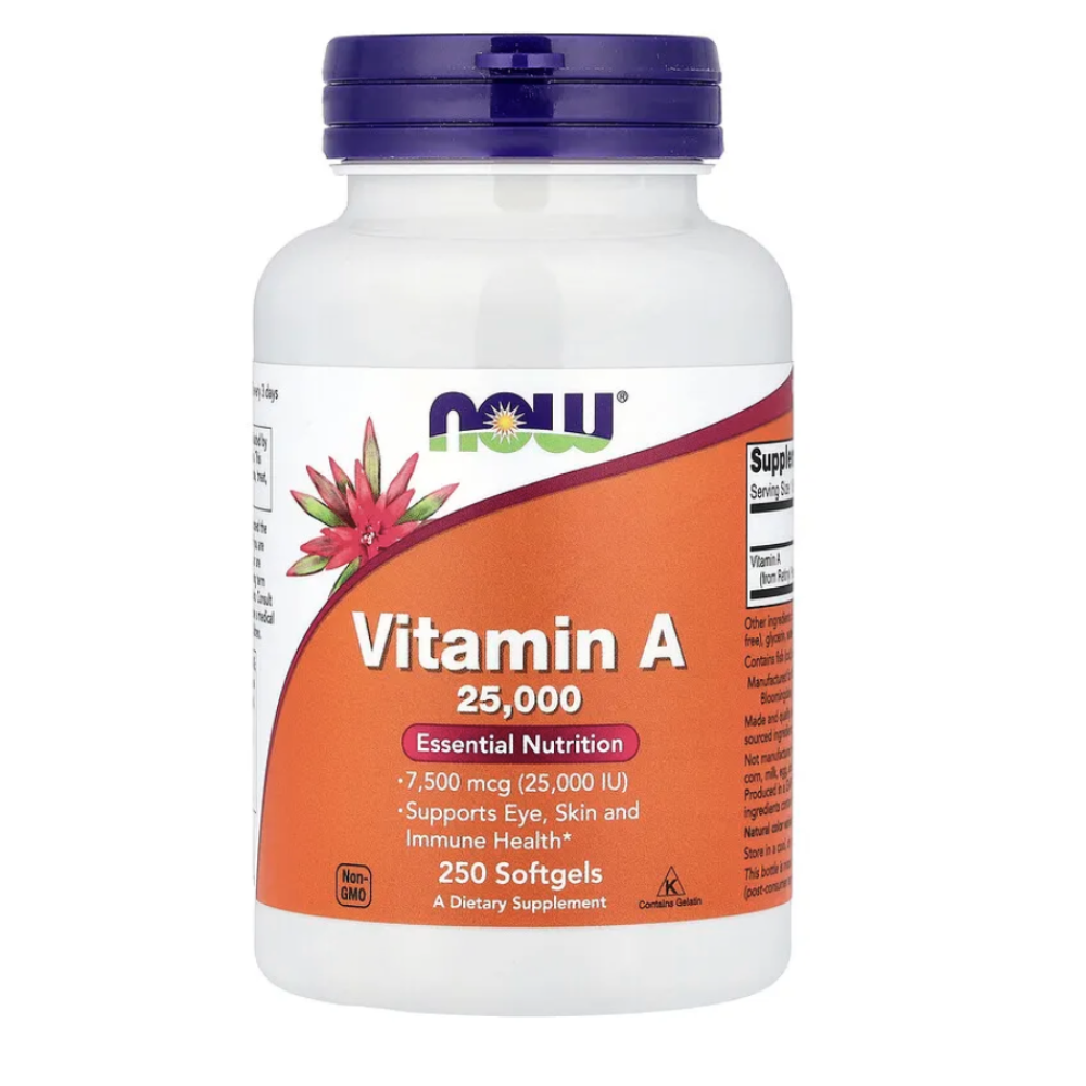 Vitamin A 25 000 iu 250 softgels