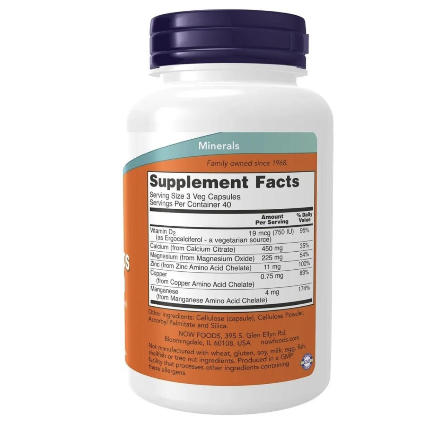 Calcium Citrate 120 veg caps Now Foods