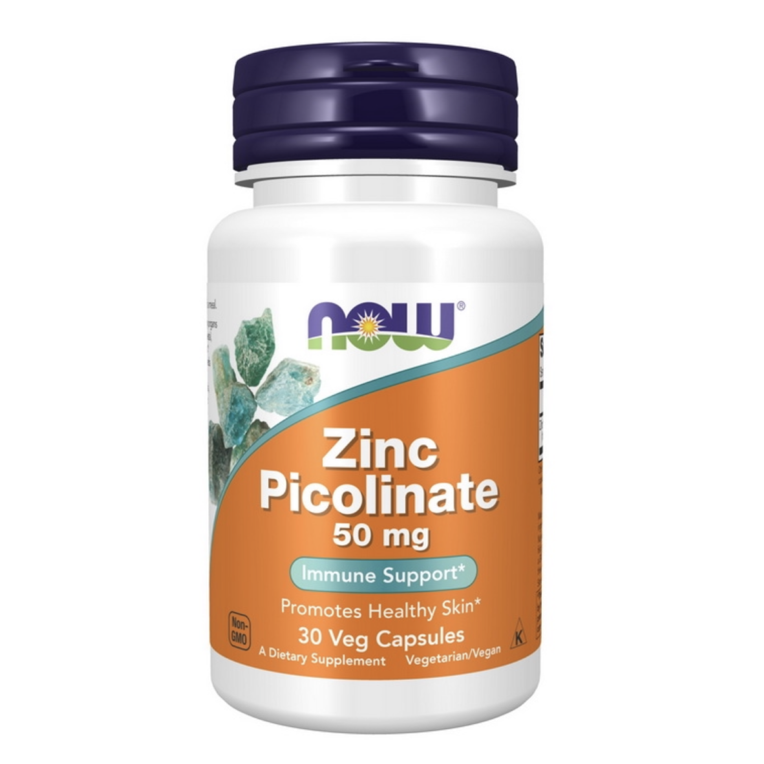 Zinc Picolinate 50 mg 30 caps Now Foods