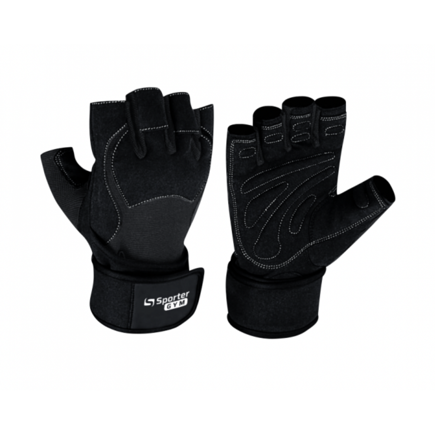 Men Black/Grey Перчатки Sporter